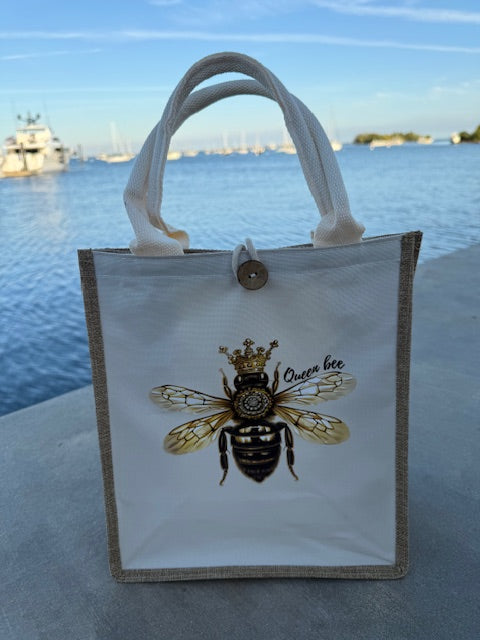 Queen Bee bag White