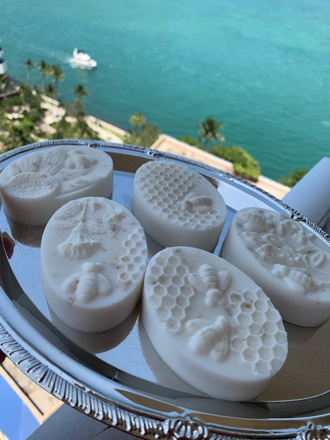 White Oatmeal Honey soap