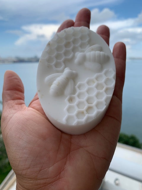 White Oatmeal Honey soap